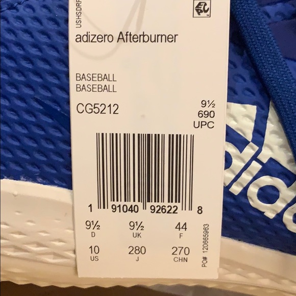 Adidas Baseball Cleats - Picture 3 of 3